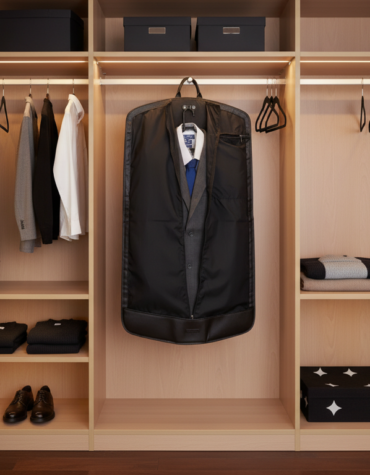 Porta terno de couro: elegância e praticidade em viagens