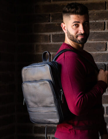 Tipos de mochilas de couro masculinas